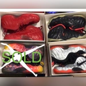 mens foamposites size 9